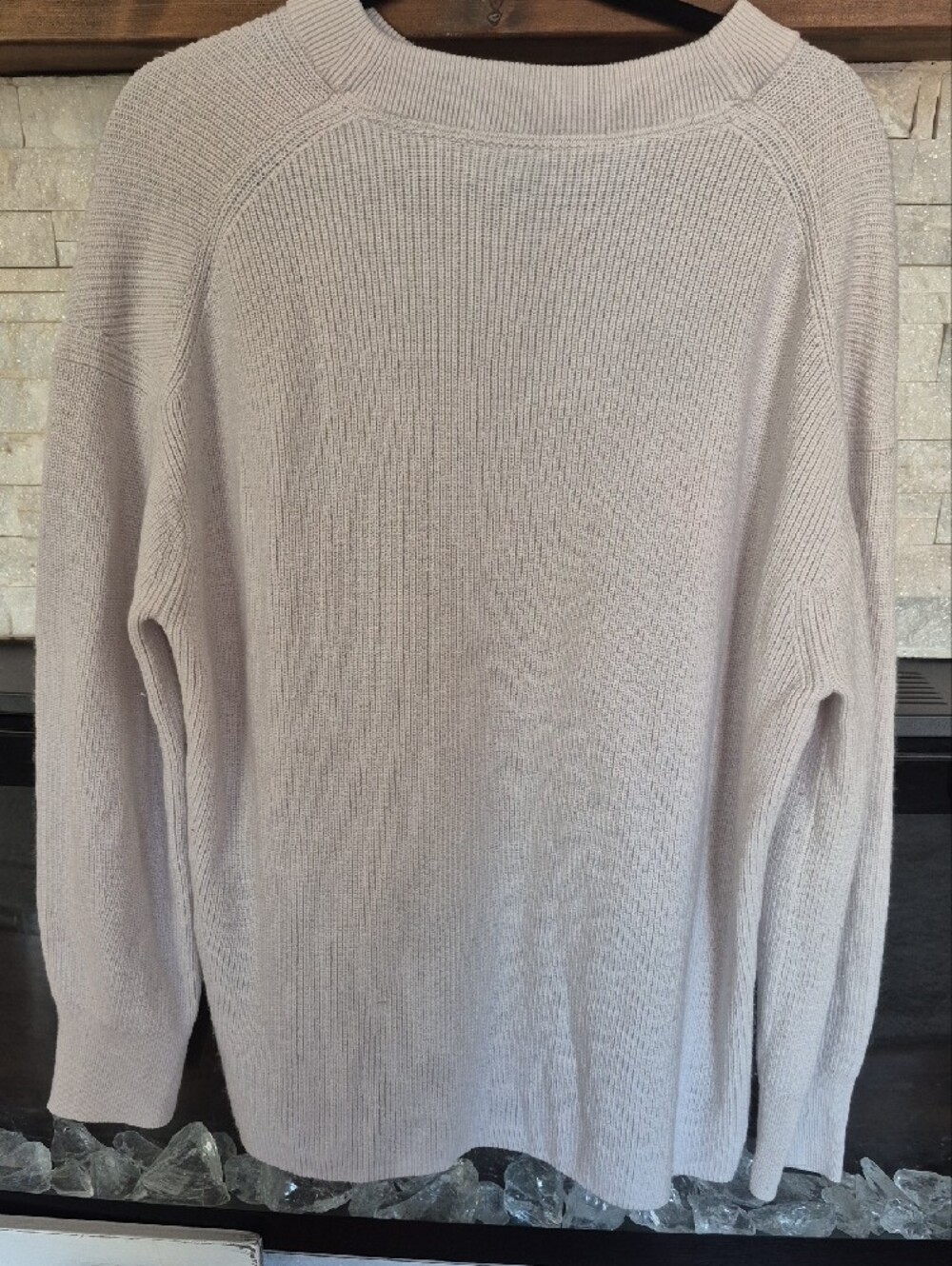 Lululemon Women’s Cream Rib-Knit Sweater - Picture 2 of 4